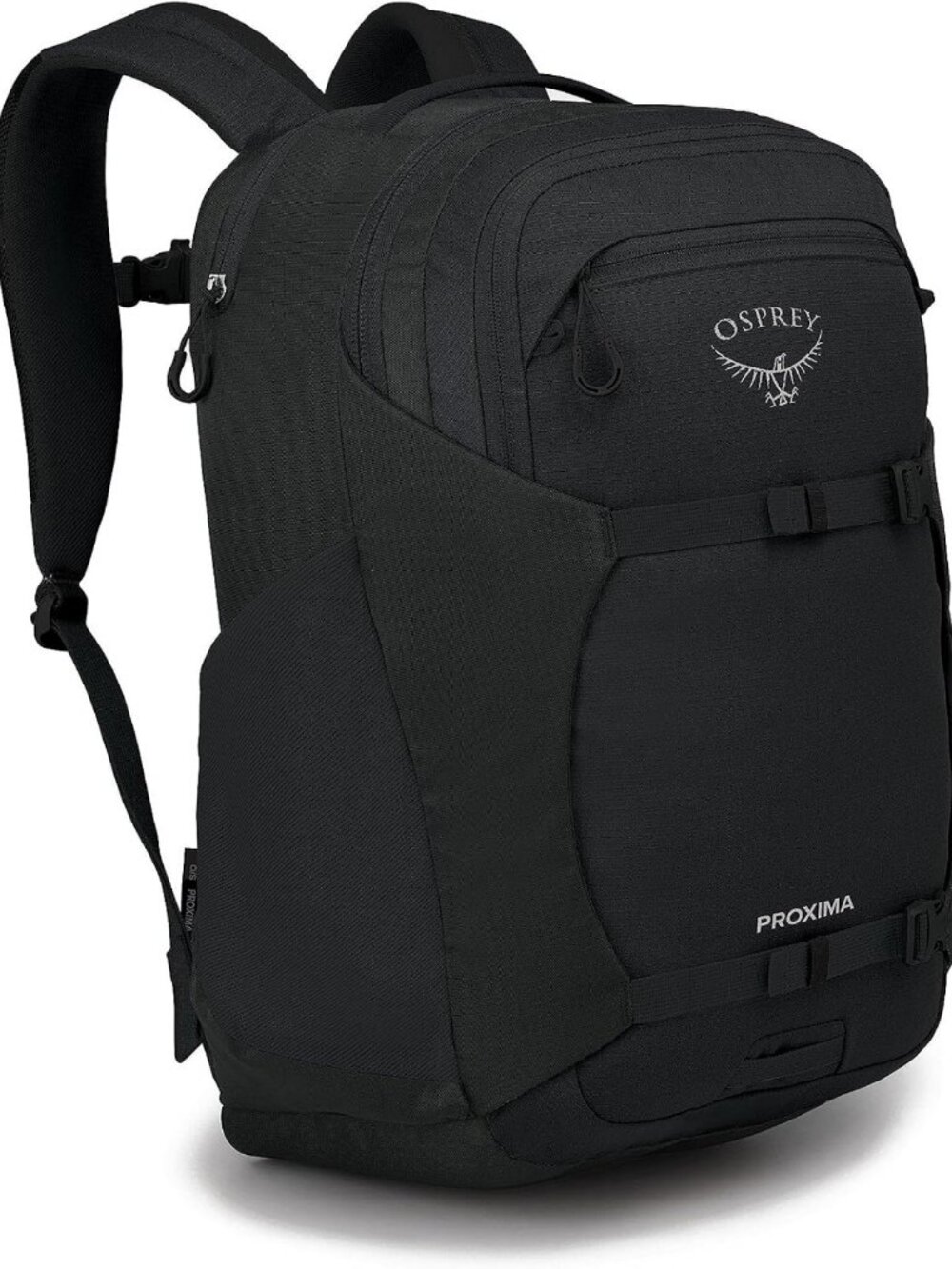 Stylish 30L Laptop Backpack for Campus, Travel & Daily Use - Black, Durable